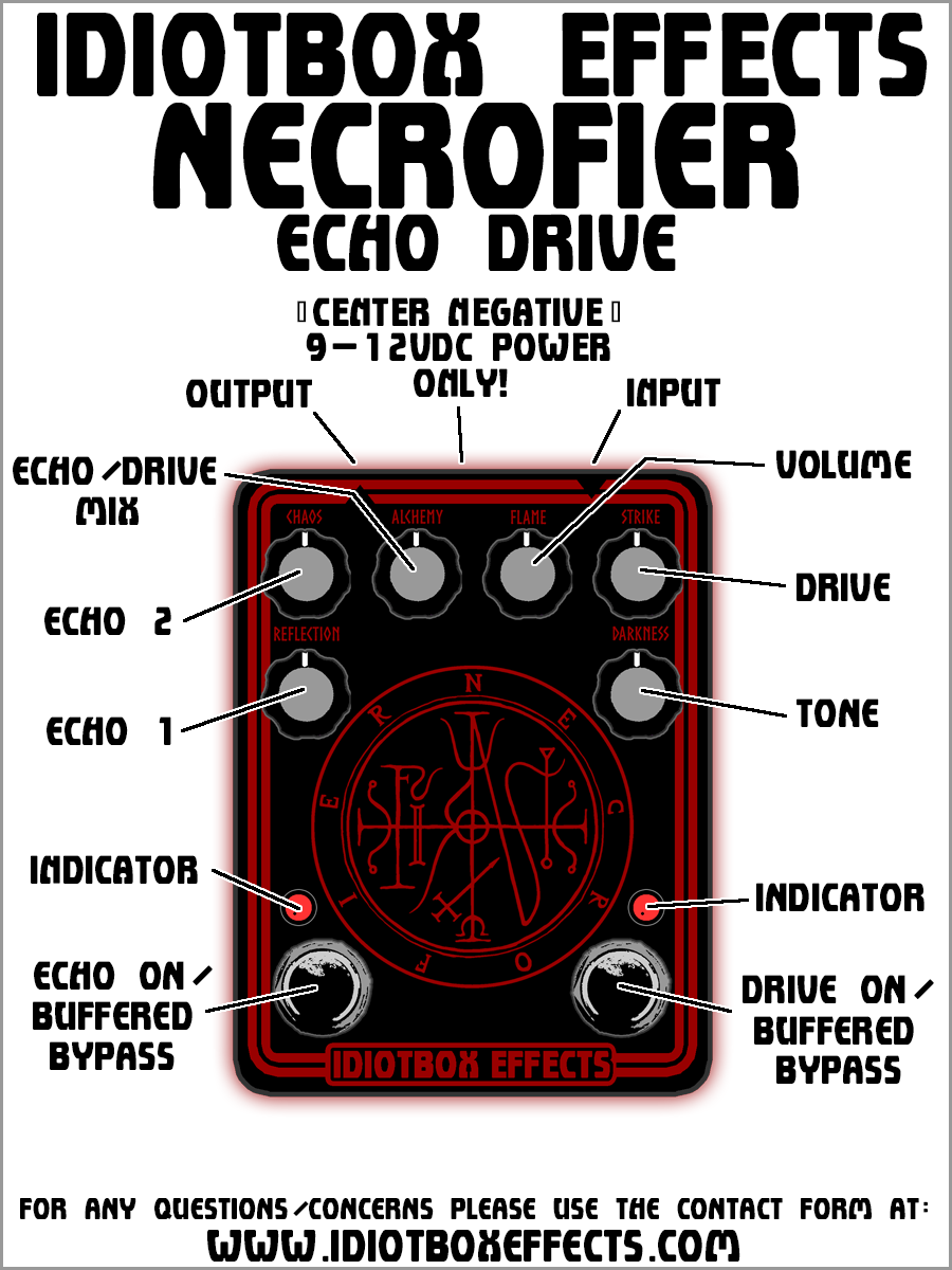 Necrofier Echo Drive | IdiotBox Effects